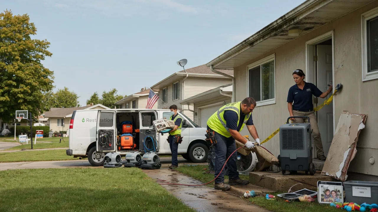 Water Damage Restoration in New Franklin, MO near me
